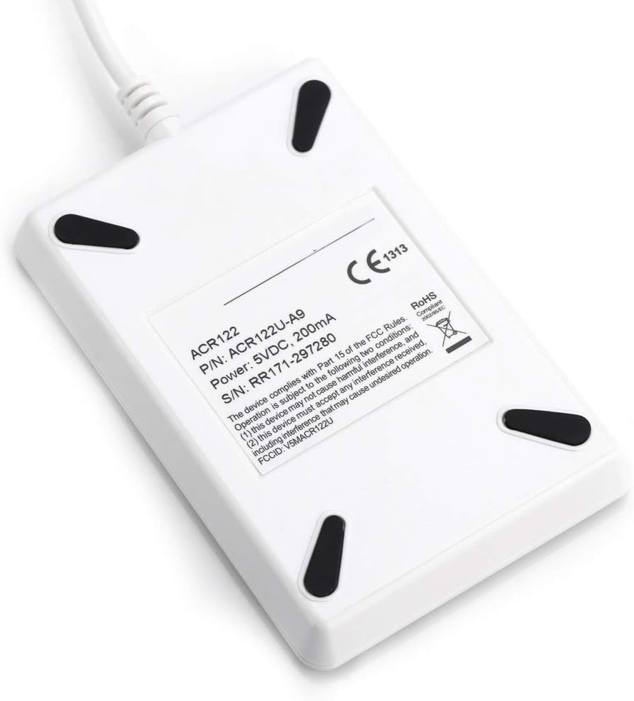 NFC Reader Writer, NFC lees- en schrijfapparaat, contactloze smartcard-duplicator met 5 x IC-kaart