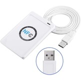 NFC Reader Writer, NFC lees- en schrijfapparaat, contactloze smartcard-duplicator met 5 x IC-kaart