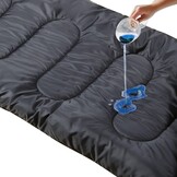 SOULOUT Slaapzak 3-4 seizoenen, waterdichte lichte dekenslaapzak voor kamperen, reizen en outdoor-activiteiten, ideaal voor volwassenen en kinderen, 220 x 83 cm