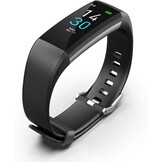 Fitnesstracker met Hartslagmeter, Bloeddruk, Fitnesshorloge Waterdicht IP68, 16 Sportmodi, Stappenteller, Calorieënteller, Activiteitstracker Dames Heren Kinderen, Smartwatch iOS en Android