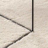 vidaXL Tapijt HUARTE Beige 80 x 150 cm Polyester