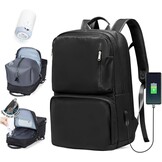 SZLX Vacuum Rugzak Carry-on Bagage Vrouwen, Airbag Rugzak Met Vacuüm Systeem Voor Reizen, Ryanair Handbagage 40x20x25 Travel Ruscksack Cabin Grootte Met Pomp Waterdichte Mannen Vacuüm Koffer