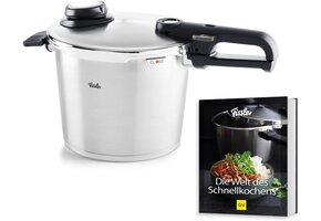 Fissler Vitavit Premium Snelkookpan: 6L RVS, Inductie - 30% Korting!
