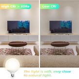E27 led-lamp, 15 W, komt overeen met 150 W, compatibel met mobiele app en afstandsbediening, verkrijgbaar in miljoenen kleuren en verschillende dynamische modi