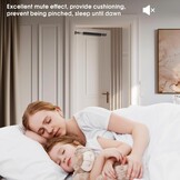 Automatische deurdranger tuinpoortdranger buiten met softclose deurdemper deurdranger binnendeuren vastzelfunctie voor stormdeuren duurzaam & eenvoudige montage hordeuren & houten deuren