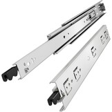 VADANIA 900 mm Heavy Duty Drawer Guide with Locking #D51, Load Capacity up to 41 kg, 3-Way Fully Extendable, Ball Bearing Lock, Side Mount, 1 Pair