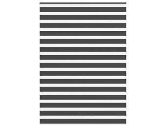 vidaXL Zebra rolgordijn 160x200 cm stofbreedte 155,9 cm zwart