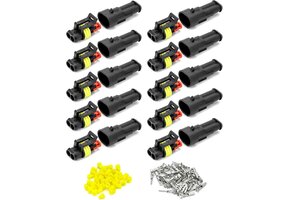 Waterdichte Kabelconnector 10x 2-Pins - 24% Korting