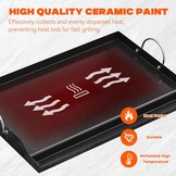 Universele Grillplaat 63,5x41cm - Anti-aanbak - Nu 29% Korting!