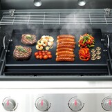 Universele Grillplaat 63,5x41cm - Anti-aanbak - Nu 29% Korting!