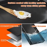 Universele Grillplaat 63,5x41cm - Anti-aanbak - Nu 29% Korting!