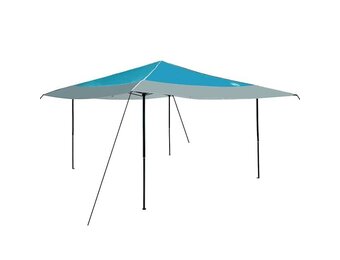 vidaXL Pop-up Luifel Tent Blauw 400 x 400 cm Stof