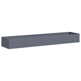 vidaXL Plantenbak 360x80x40 cm staal antracietkleurig