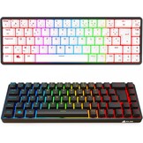 Mechanisch AZERTY Toetsenbord | Cherry MX Brown | Draadloos Bluetooth | 75% Korting