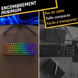 Mechanisch AZERTY Toetsenbord | Cherry MX Brown | Draadloos Bluetooth | 75% Korting