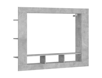 vidaXL TV-meubel 152x22x113cm Betongrijs | 29% Korting!