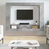 vidaXL TV-meubel 152x22x113cm Betongrijs | 29% Korting!