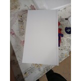 vidaXL Wandschappen 2 st met lade 40x23,5x10 cm MDF wit