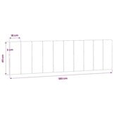 vidaXL Hoofdbordkussen "Hanko" 180 cm fluweel blauw