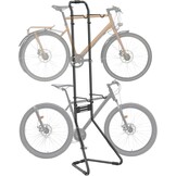 Mimoke Fietsstandaard Voor 2 Fietsen Zwaartekracht Fietshouder Volledig Verstelbare Wandhouder Garage voor Weg, MTB en Hybride Fietsen Verticale Fietsstandaard Houdt tot 40KG