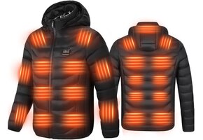 Verwarmd Uniseks Jack - 23 Grafeen Elementen - 3 Warmtestanden - Nu 36% Korting!
