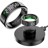 findtime Smart Ring met display, fitnesstracker, stappenteller, ring, hartslagmeter, slaaptracker, SpO2 mes, activity tracker, calorieën-afstandstracking