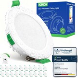 20x Dimbare LED Inbouwspots (2700K-6000K) - 29% Korting!