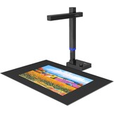 CZUR Shine Ultra Pro Boekscanner 24 MP Draagbare documentenscanner met OCR, hoge scansnelheid voor thuis, bibliotheken, scholen en kantoren. CZUR-scanner ondersteunt Windows/macOS/Linux.