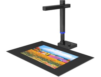 CZUR Shine Ultra Pro Boekscanner 24 MP Draagbare documentenscanner met OCR, hoge scansnelheid voor thuis, bibliotheken, scholen en kantoren. CZUR-scanner ondersteunt Windows/macOS/Linux.