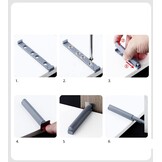 Push to open,Drukdeuropener,deuropener kastdeuropener,magneetsnapper,drukopeningsdeuren voor het openen/sluiten van de deur met één druk(10 stuks) - Maat 10 stuks