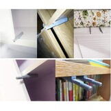 Push to open,Drukdeuropener,deuropener kastdeuropener,magneetsnapper,drukopeningsdeuren voor het openen/sluiten van de deur met één druk(10 stuks) - Maat 10 stuks