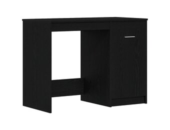 VidaXL Bureau Zwart Eiken: Compact & Stijlvol (46% Korting)