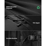 Reisrugzak 38L Laptop (17.3") - Waterbestendig - Nu 34% Korting!