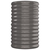 vidaXL Plantenbak 260x40x68 cm gepoedercoat staal grijs