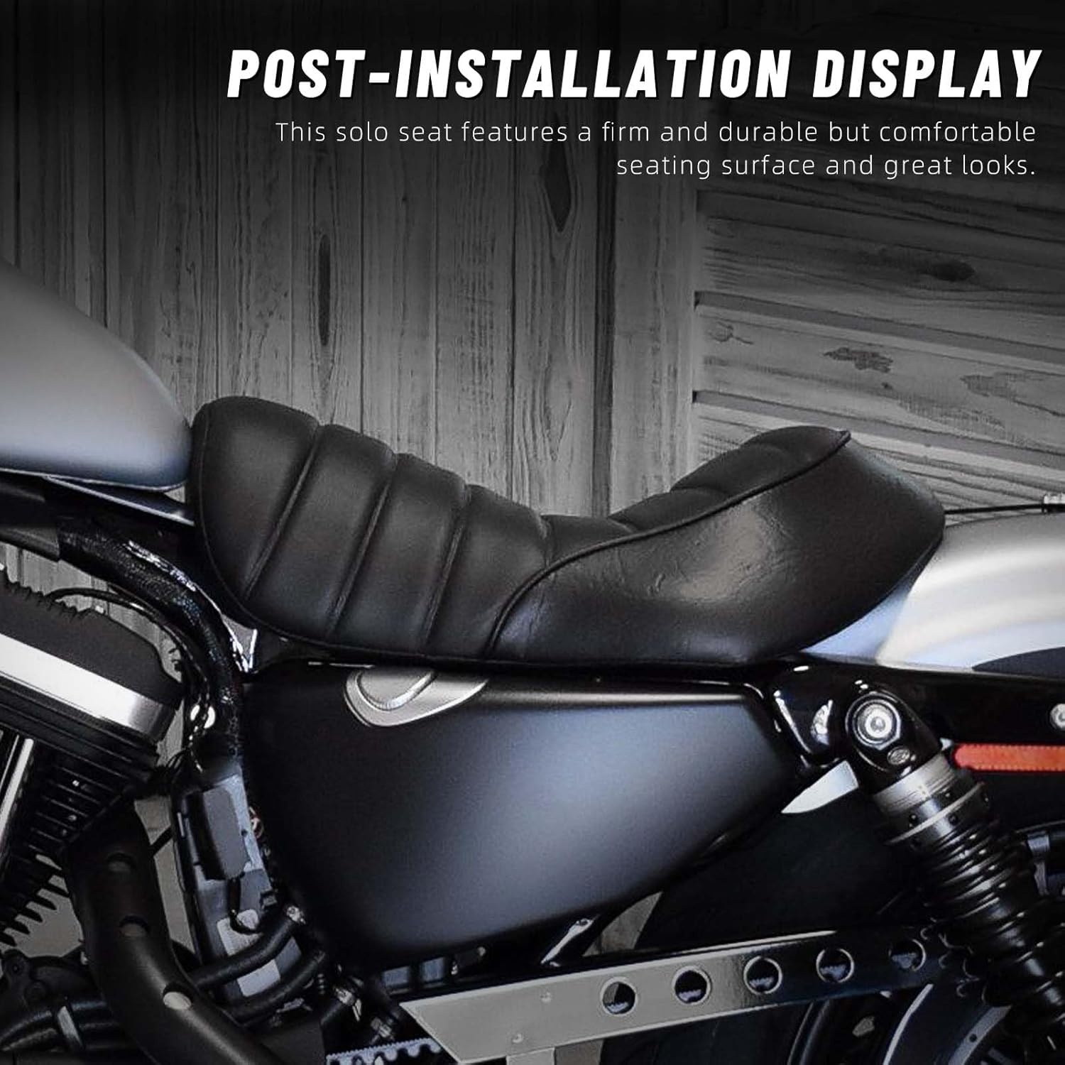 DREAMIZER Motorfiets bestuurdersstoel zitkussen compatibel met Harley 2016-2022 Sportster Iron 883 XL883N modellen