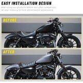 DREAMIZER Motorfiets bestuurdersstoel zitkussen compatibel met Harley 2016-2022 Sportster Iron 883 XL883N modellen