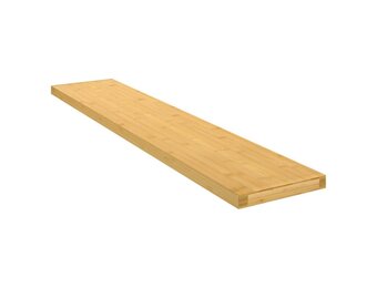 vidaXL Wandschap 100x20x4 cm bamboe