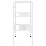 vidaXL Wit Wastafelframe IJzer 59x38x83 cm - 60% Korting!