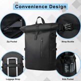 Rolltop Laptoprugzak 15.6" - 34% Korting!