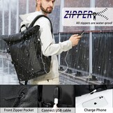 Rolltop Laptoprugzak 15.6" - 34% Korting!