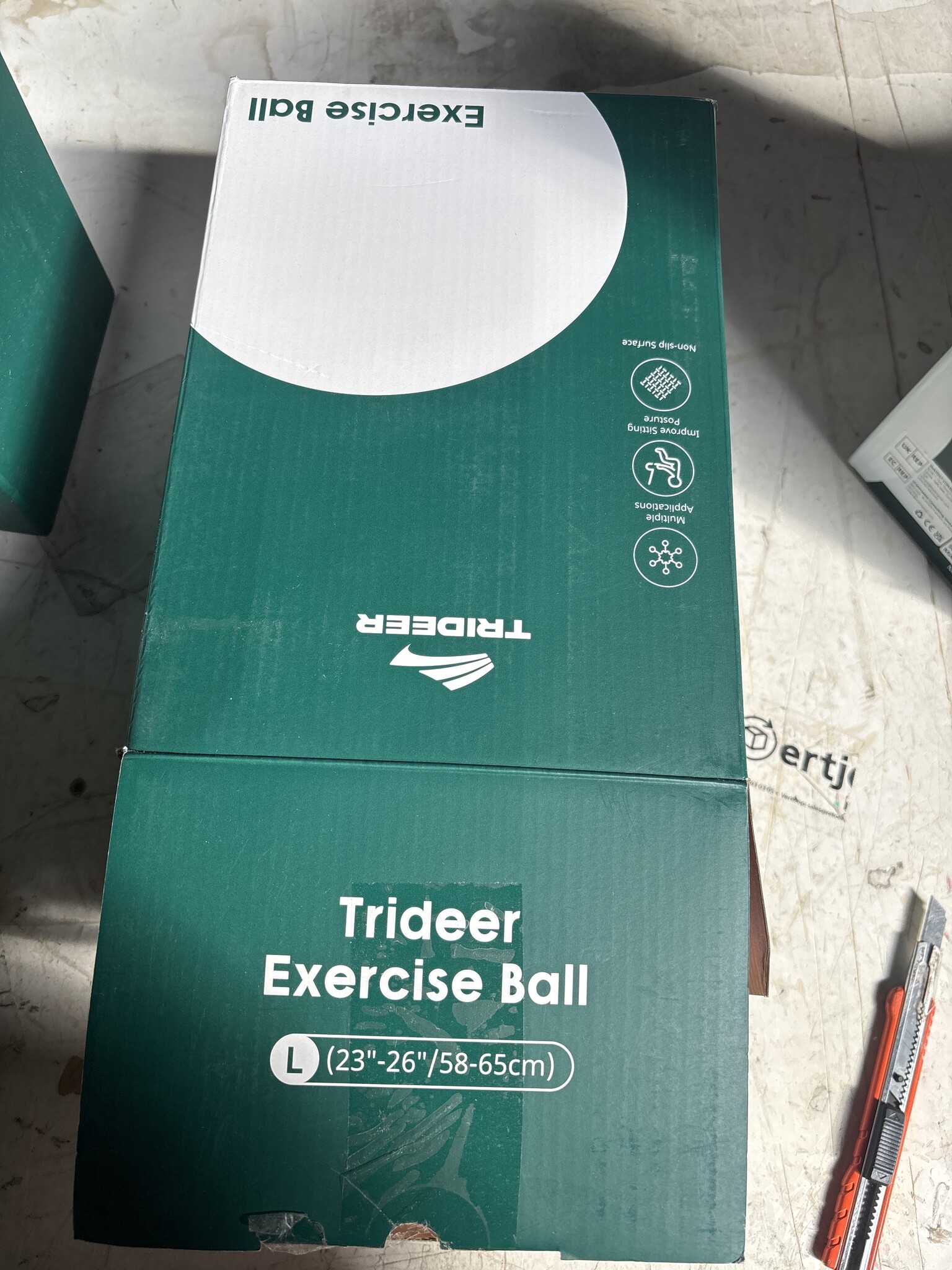 Fitnessbal 65cm - 55% Korting! Ideaal voor Huis, Kantoor & Training