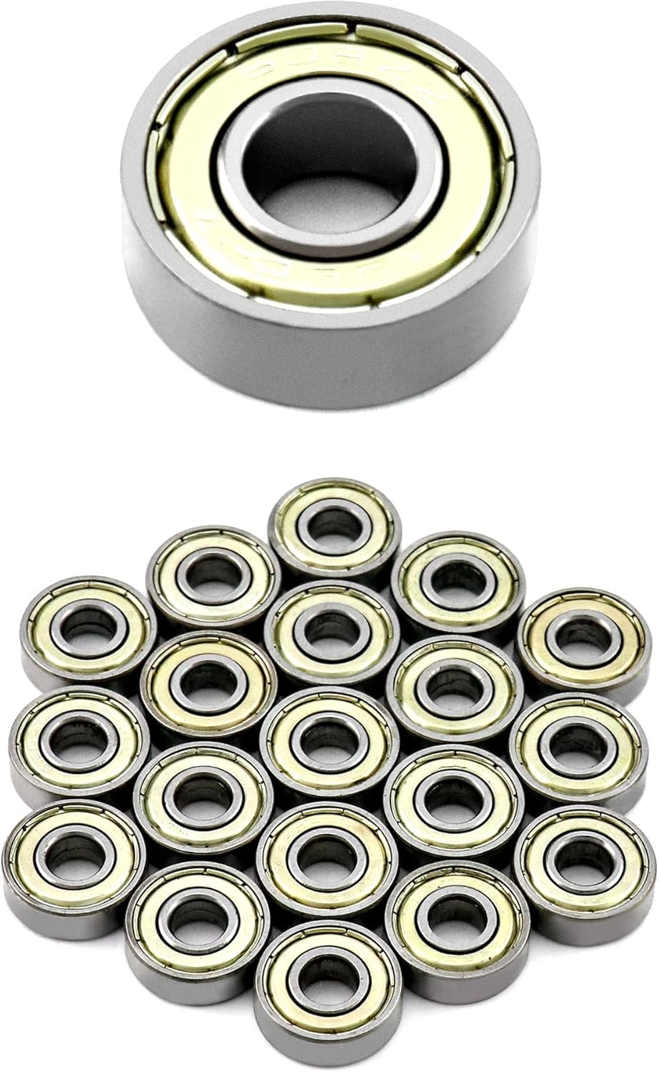 20x Kogellagers 608ZZ - Dubbel Afgeschermd, 24% Korting