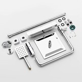 Thermostatische Doucheset Chroom - 34% Korting