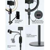 Ringlamp Standaard 54% Korting | Live Streaming & Selfies