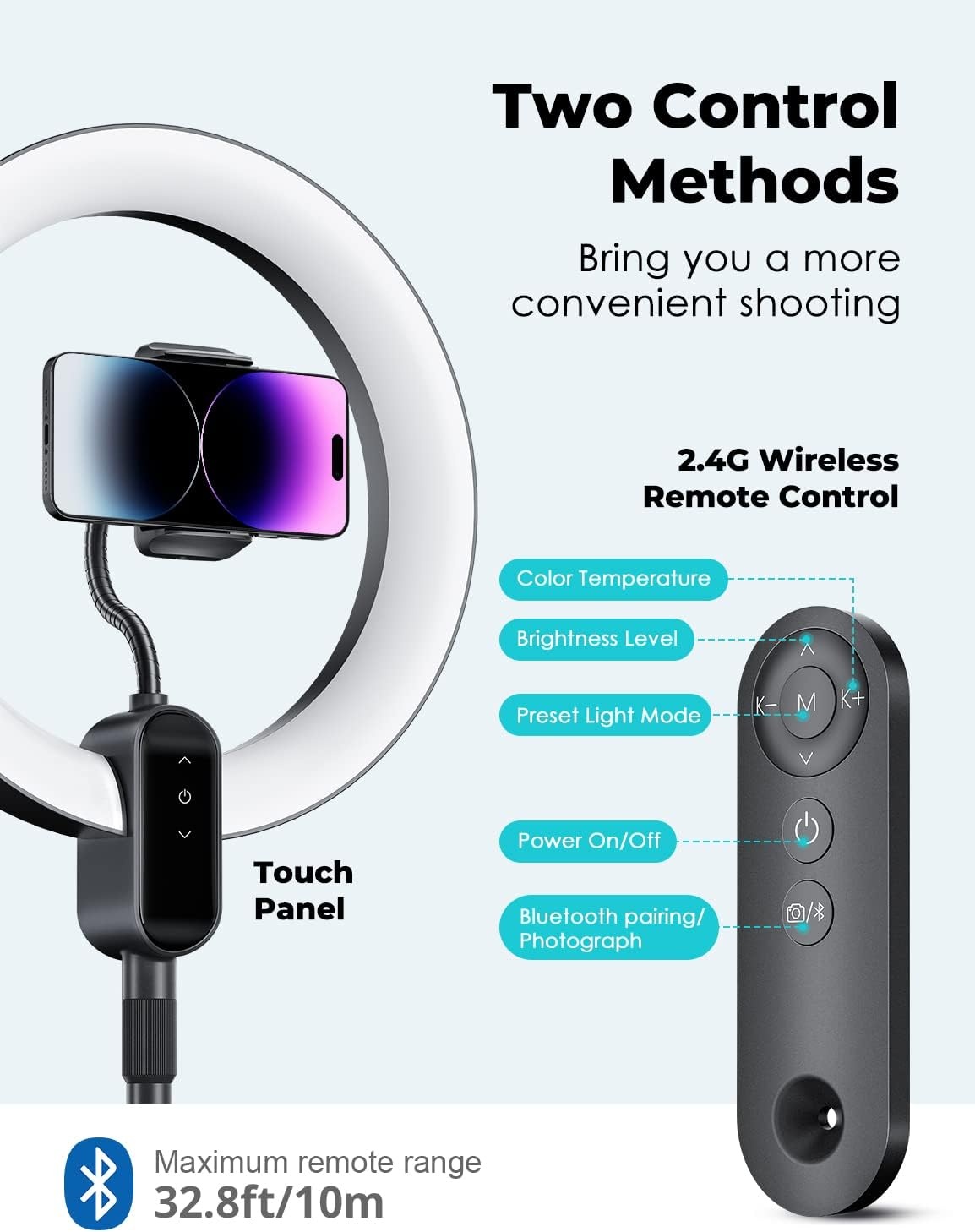 Ringlamp Standaard 54% Korting | Live Streaming & Selfies