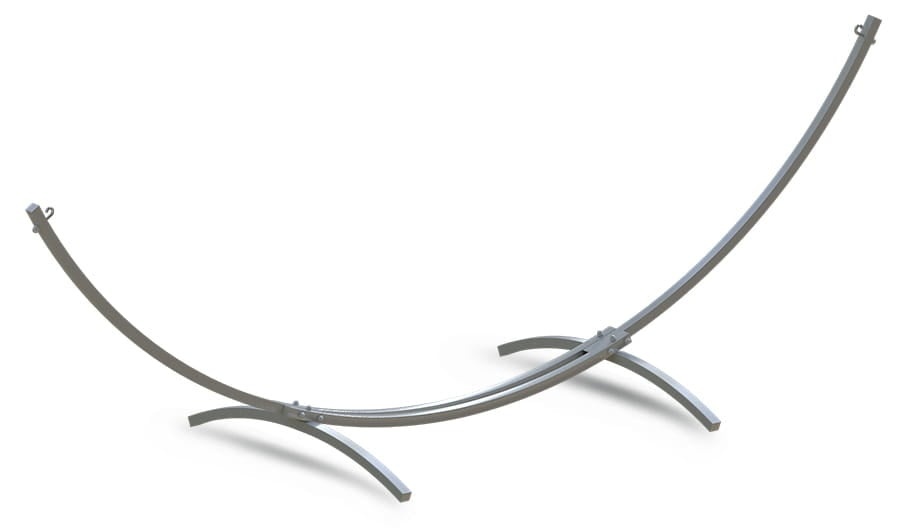 Hangmat Frame Grijs - 300x130cm - 39% Korting