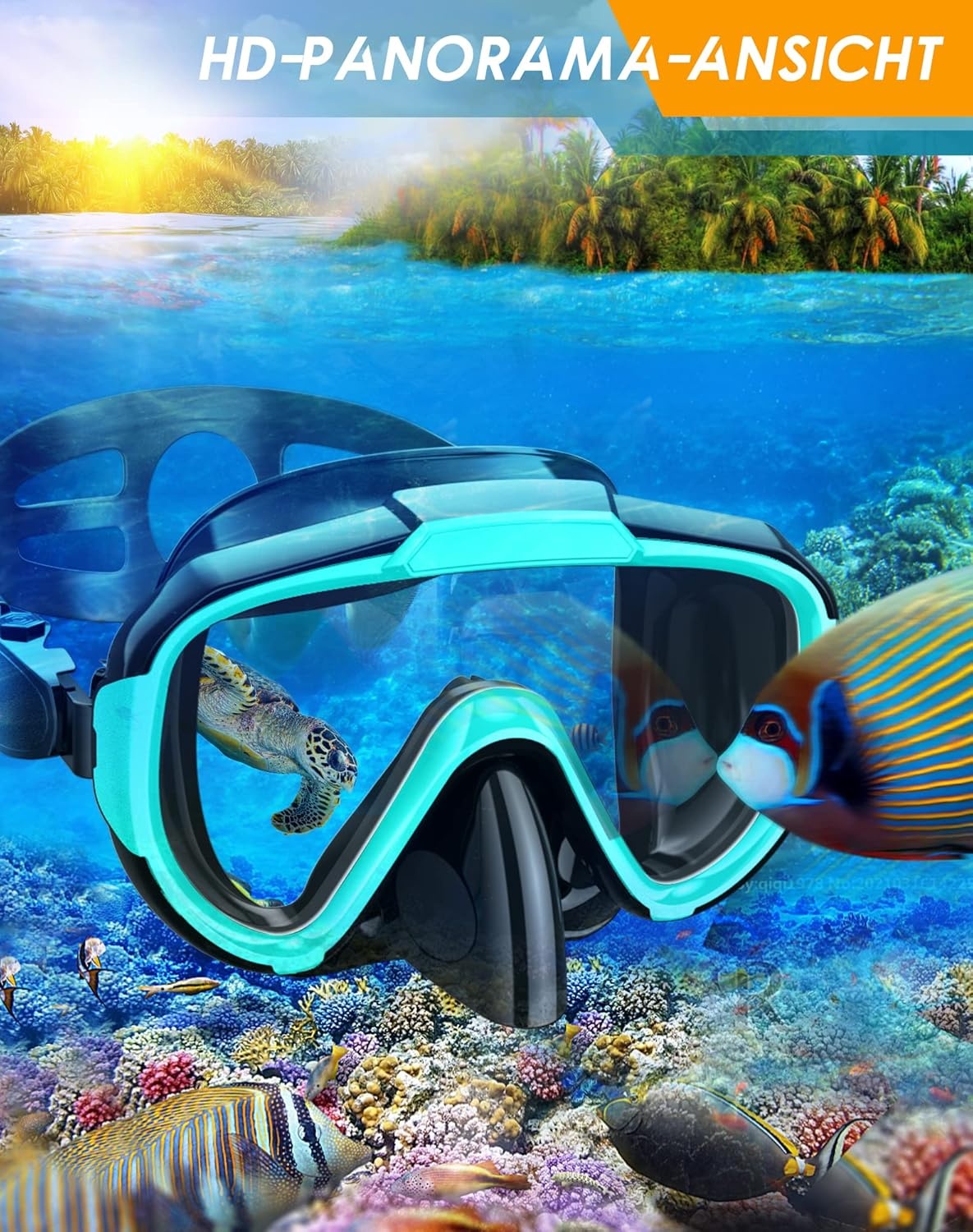 Groene Snorkelset Volwassenen: 3-in-1 Compleet & 28% Korting