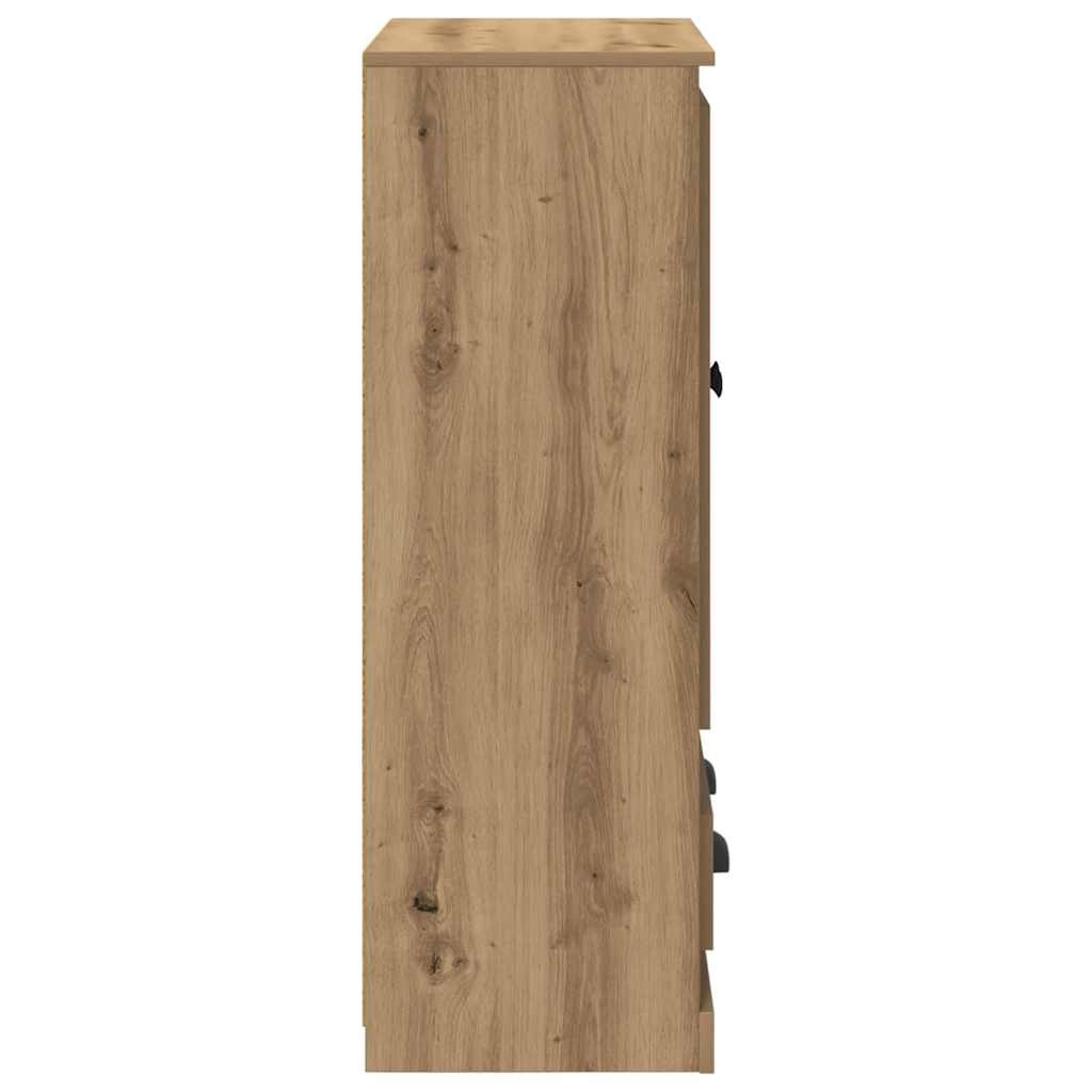 VidaXL Highboard Artisan Eiken (34% Korting!) - Compact Opbergmeubel