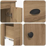 VidaXL Highboard Artisan Eiken (34% Korting!) - Compact Opbergmeubel