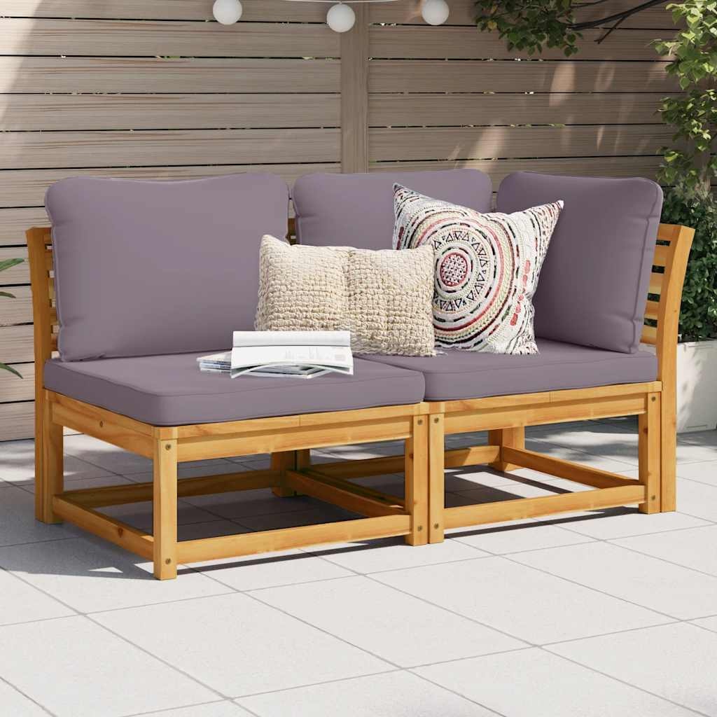vidaXL 2-delige Loungeset Acaciahout - 35% Korting!